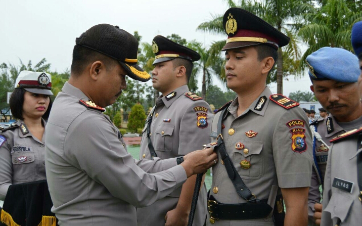 Polres Siak Gelar Serah Terima Jabatan