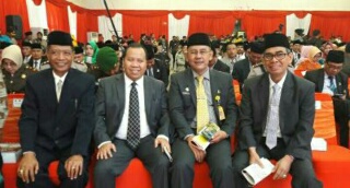 Bupati H.Mursini Sampaikan Ucapkan Selamat Kepada Walikota Pekanbaru Dan Bupati Kampar Terpilih