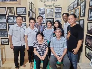 CEO Nutrifood Indonesia Kunjungi Kantor Bagansiapiapi Tempo Dulu