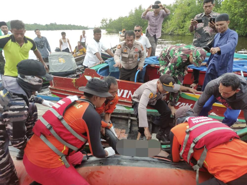 Korban Tabrakan Dua Speedboat di Tanjung Keramat Inhil Ditemukan, Begini Kondisinya