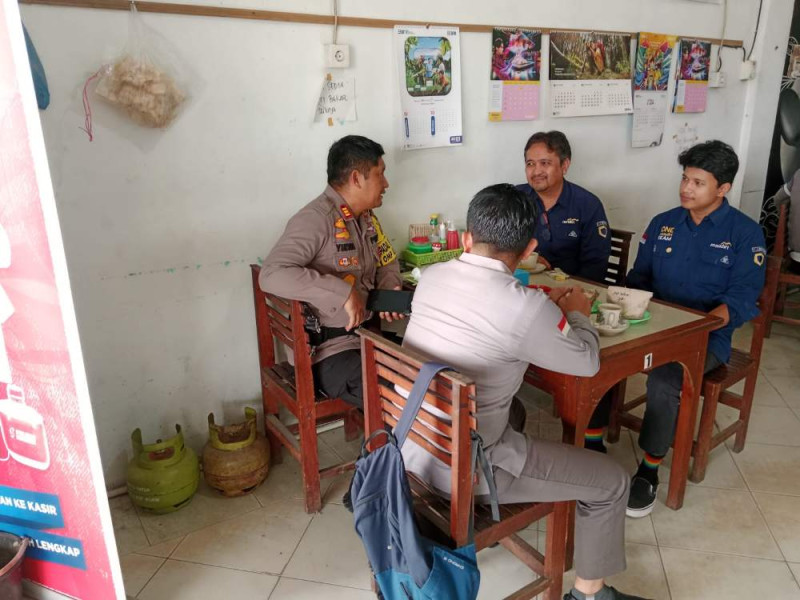 Polsek Seberida Gandeng Karyawan Bank Sosialisasi Pilkada Damai Ke Nasabah