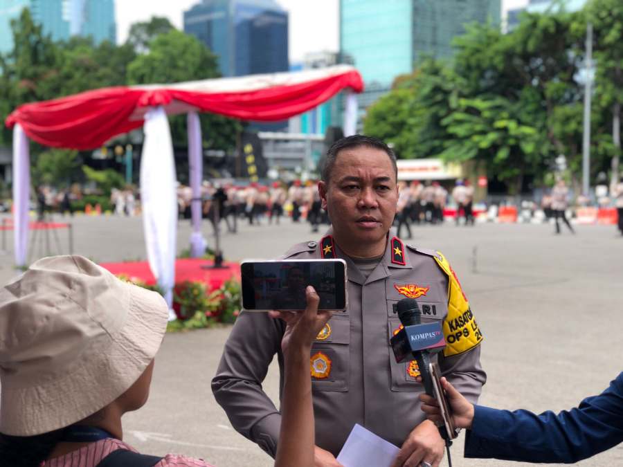Polda Metro Jaya Kerahkan Ribuan Personel Amankan Debat Pilpres, Arus Lalin Jalan Asia Afrika Dialihkan