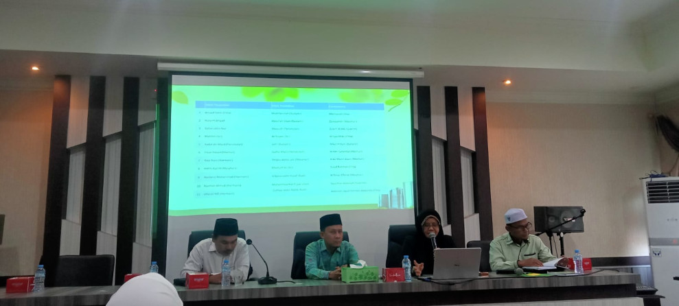 Siapkan Buku Mengenal Ulama Terkemuka Pekanbaru, MUI Pekanbaru Gelar FGD