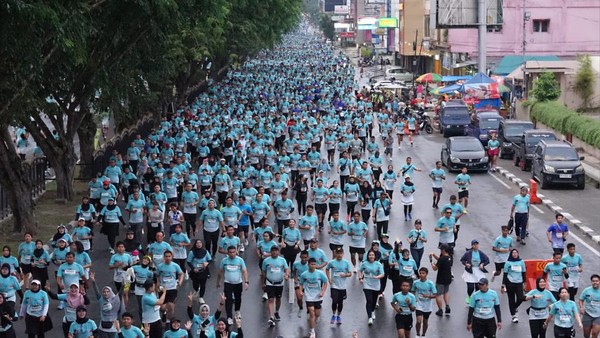 Hindari Melewati Ruas Jalan Ini, Bhayangkara Run 2025 Sedang Berlangsung