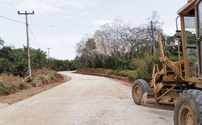 Diperbaiki Pemprov Riau, Jalan Lubuk Jambi-Simpang Ibul-Simpang Ifa Kuansing Sudah Fungsional