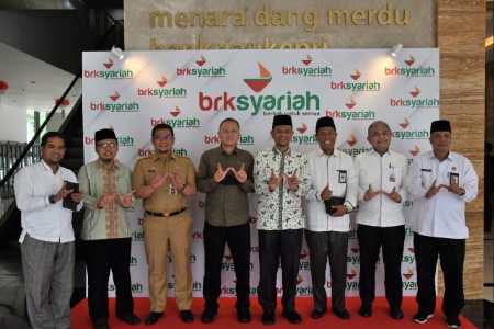 Potensi Wakaf di Riau Tinggi, BWI Lanjutkan Kerjasama dengan BRK Syariah