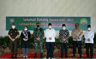 Bupati Alfedri Terima Kunjugan Kerja Dandim 0303 Bengkalis