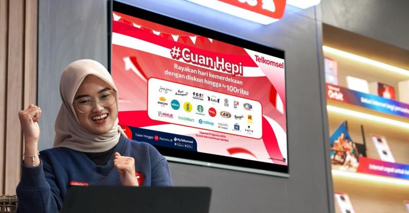 Maknai HUT ke-78 RI: Telkomsel Konsisten Bersama Jadi Terdepan Penggerak Pertumbuhan Ekosistem Digital
