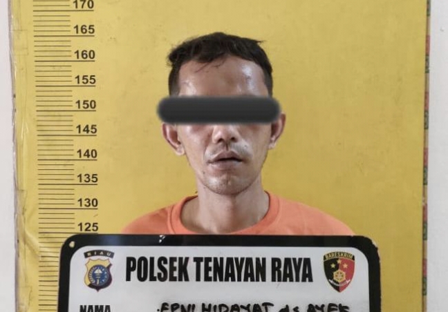 Ketahuan Maling Motor, Pria di Pekanbaru Nyaris Babak Belur Dihajar Massa