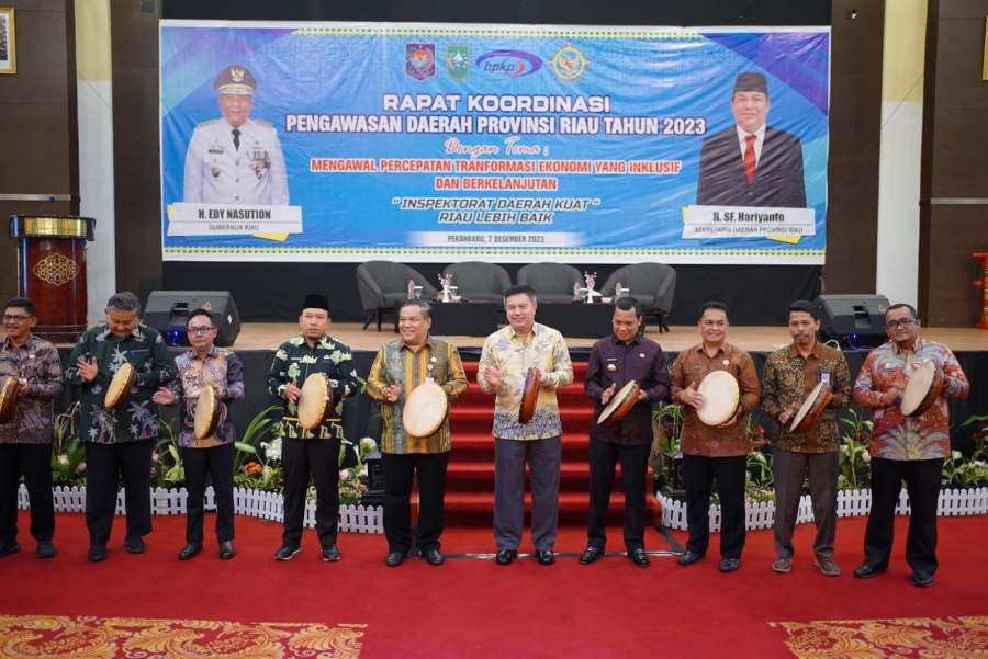 Tingkatkan Peran Pengawasan, Inspektorat Riau Gelar Rakorwasda