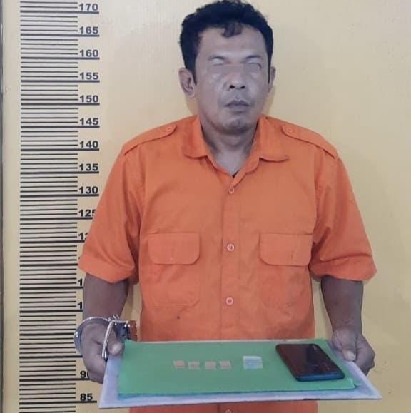 Oknum PNS Disnaker Inhu Ditangkap Saat Hendak Transaksi Sabu di Desa Japura