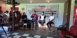 Bawaslu Gandeng Komunitas & Pemilih Pemula Sosialisasikan Pengawas Pilkada Kuansing 2020