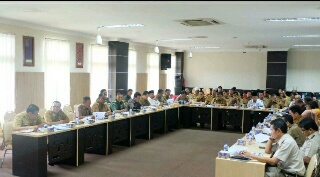 Bupati Inhil Pimpin Rakor Tim Terpadu Penanganan Konflik Sosial