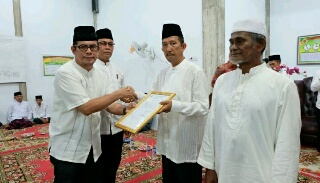 Pemkab Inhil Kukuhkan Status Surau Menjadi Mesjid