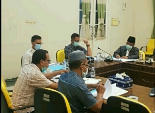 Pjs Bupati Siak dan Forkopimda Gelar Rapat Pembentukan Satgas Penanganan Covid-19