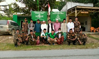 Ketua PC Ansor Pelalawan Resmikan Rumah Pergerakan