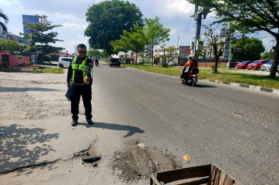 Tabrakan Maut di Soekarno-Hatta Pekanbaru, Pengendara Motor Tewas di Tempat
