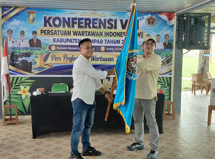 Konferkab VIII PWI Kampar, Syawal Kembali Terpilih Pimpin PWI Kampar Tiga Tahun Kedepan