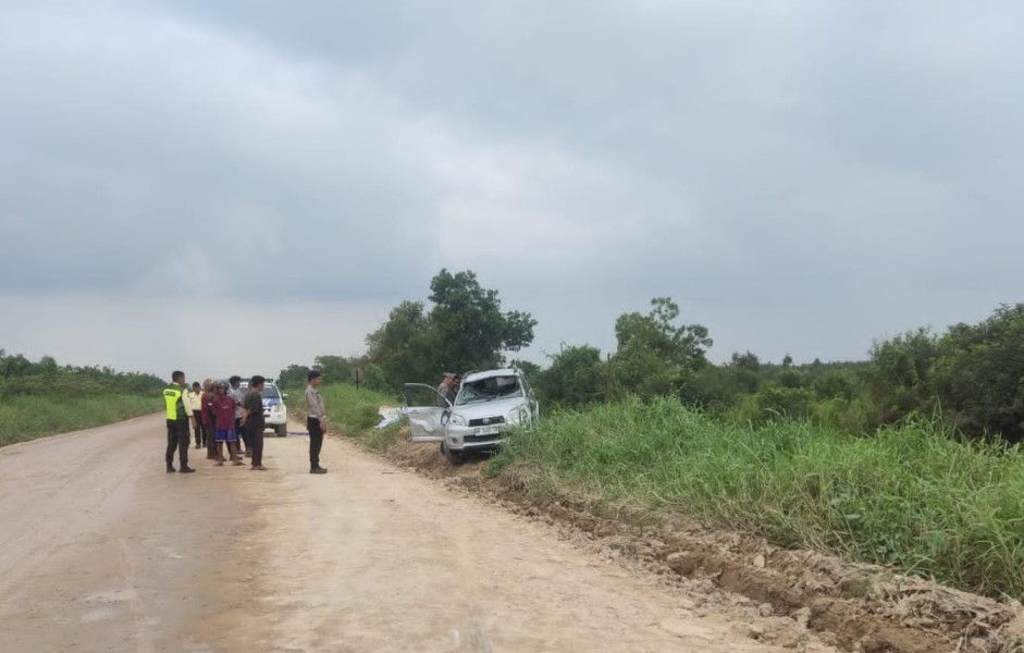 Kecelakaan Tunggal di Jalan Koridor RAPP, Dua Warga Pelalawan Tewas Tenggelam