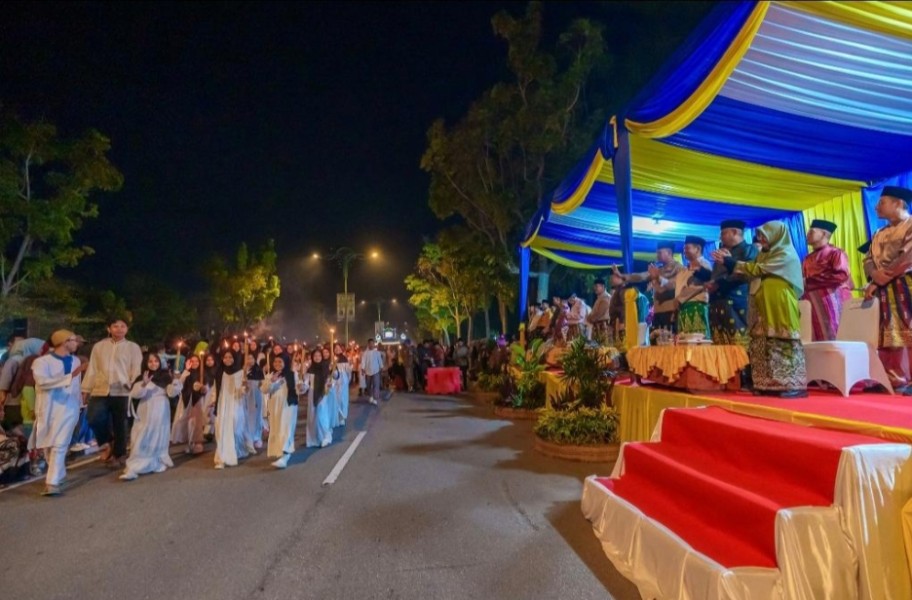 Bupati Lepas Pawai Takbir Idul Adha 1447 H di Siak, Semarakkan Syiar dan Kebersamaan Umat