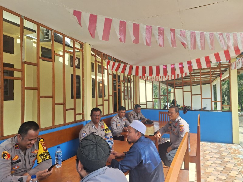 Dengan Para Khlifah, Polsek Rambah Hilir Ajak Sukseskan Pilkada 2024