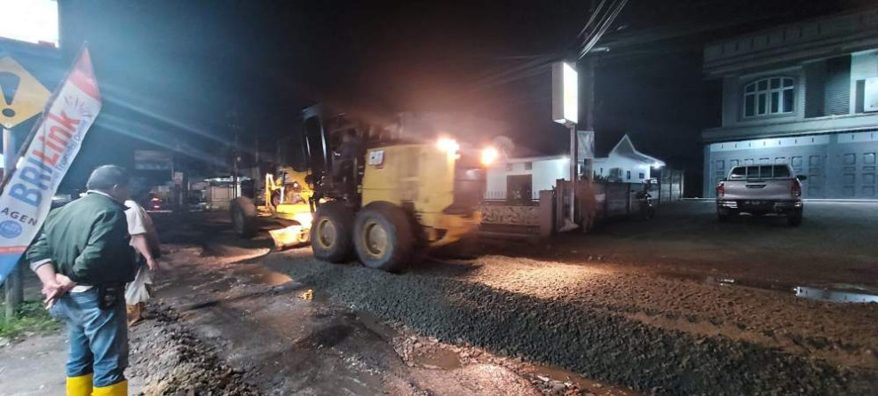 Dulu Rusak Parah, Sekarang Jalan Kartama Pekanbaru  Sudah Fungsional