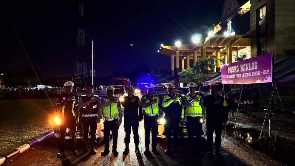 Tingkatkan Kamtibmas Pasca Pungut dan Hitung Suara Pilkada 2024, Polda Riau Gelar Patroli Skala Besar