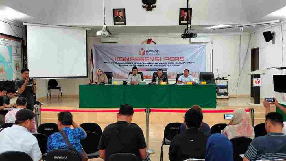 Bawaslu Riau Catat 137 Dugaan Pelanggaran Selama Tahapan Pilkada 2024
