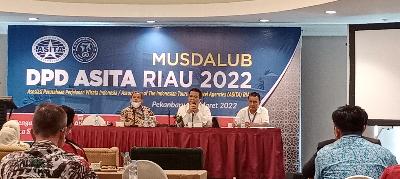 Dede Firmansyah Terpilih Sebagai Ketua DPD Asita Riau
