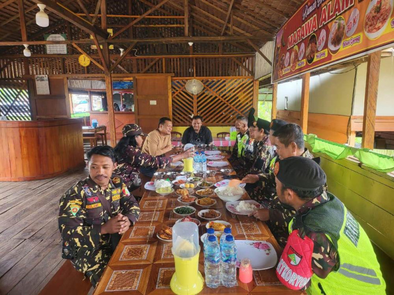 Kasat Intelkam Polres Inhu Ajak Ormas Banser NU Ciptakan Pemilu Damai