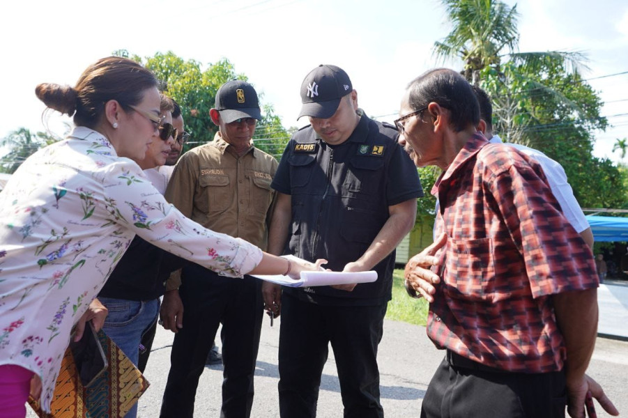 Gesa Konektivitas Antar Wilayah, Pemprov Riau Tinjau Lokasi Pembangunan Jembatan Sei Pakning-Bengkalis