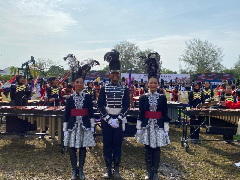 Marching Band BCK PHR Tampil Menawan di Harlah Pancasila