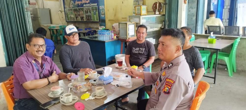 Polsek Pulau Burung Aktif Sambangi Masyarakat Ciptakan Suasana Kamtibmas Kondusif Pilkada 2024