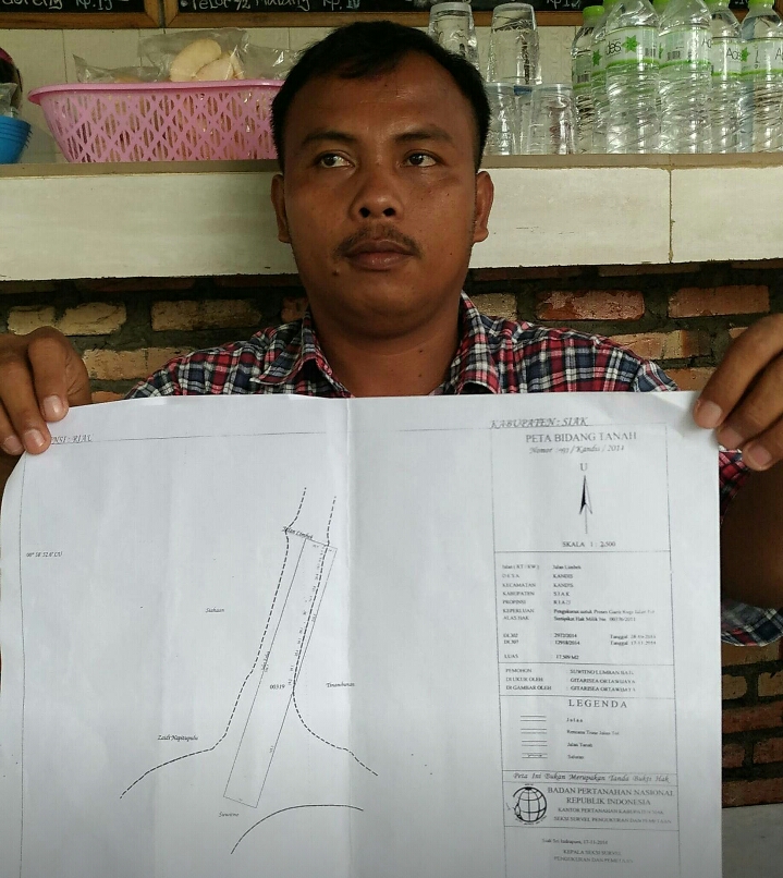 Warga Minta Transparansi Harga Ganti Lahan Jalan Tol Pekanbaru-Dumai