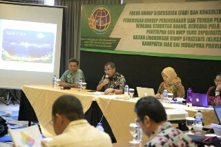 Tata Ruang Kab.SIAK Ikut Dibahas Dalam FGD Kementrian