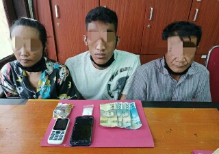 Polres Siak Amankan Tiga Orang Terkait Kasus Narkoba