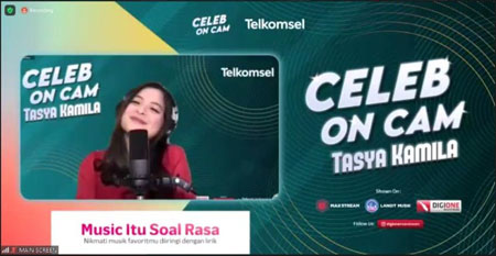 Telkomsel Hadirkan Digital Entertainment di Acara Celeb on Cam Bersama Jurnalis dan Pelanggan Sumatera 