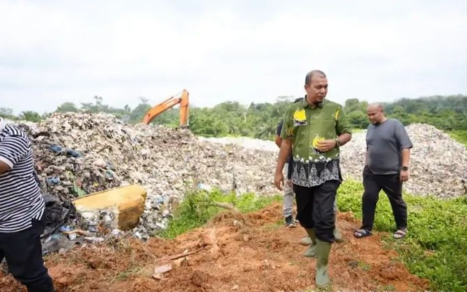 Dari TPA Penuh Jadi Tempat Coffee Morning, Bupati Inhu Tinjau Revitalisasi Batu Canai