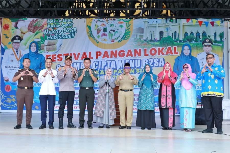 Dinas Ketahanan Pangan Siak Taja Festival Pangan Lokal