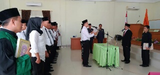 42 Anggota Panwaslu Kecamatan Resmi Dilantik & Mendapat Pembekalan 