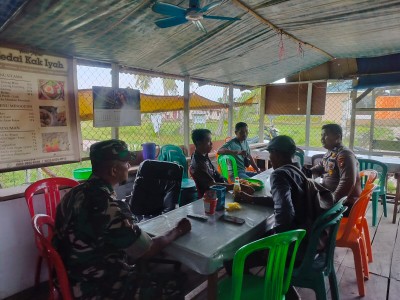 Sebut Pilkada Milik Bersama, Polsek Teluk Belengkong Ingin Masyarakat Waspada Berita Bohong