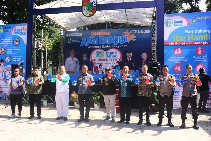 Pemko Pekanbaru Deklarasi Gerakan Pencegahan Stunting