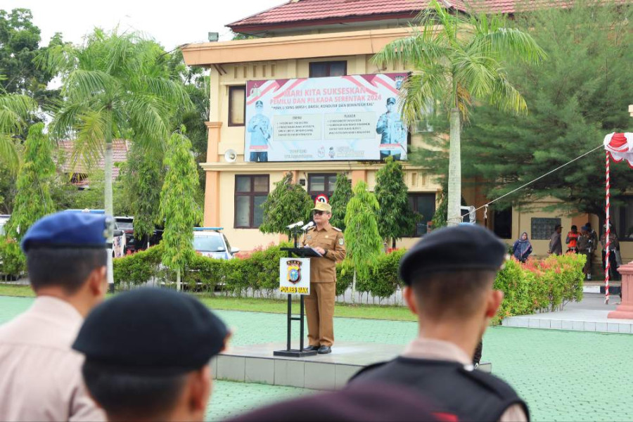 Pimpin Apel Operasi Zebra Lancang Kuning 2024, Ini Pesan Pjs Bupati Siak