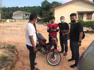 Polsek Koto Gasib Berhasil Menangkap Pelaku Tindak Pidana Pencurian dengan Kekerasan