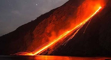 Eksotik Lahar Gunung Bata Tara Pikat Wisatawan 