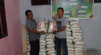  Di Tengah Pandemi, Petani Padi di Tebing Tinggi Simandolak Swasembada Beras