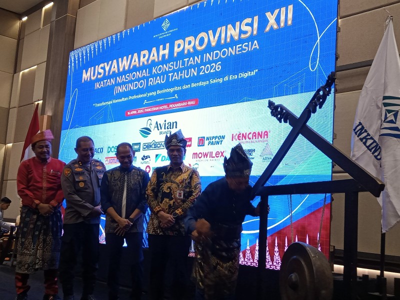 Musprov XII Inkindo Riau Resmi Dibuka, Plt Gubri Ajak Bersinergi dan Berkolaborasi Untuk Pembangunan Daerah
