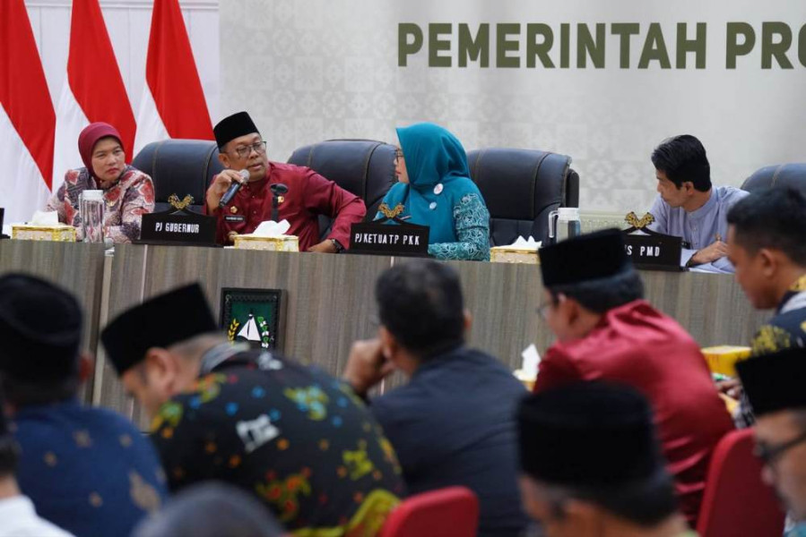 Cegah Stunting, Pj Gubri Melalui PUPR Riau Ajak Kabupaten Kota Buat Program Penyediaan Air Bersih