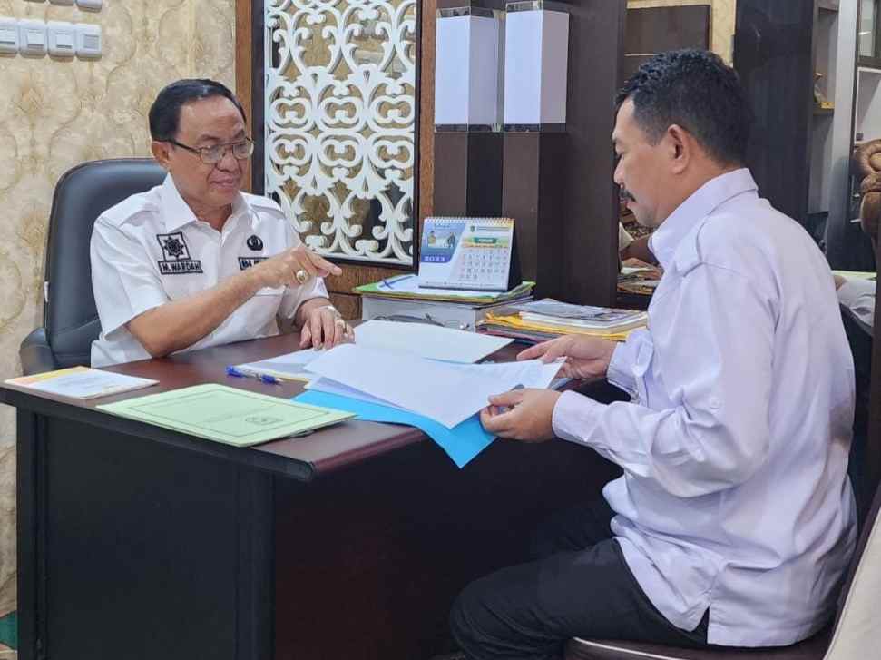 Bupati Inhil Instruksikan Kadisdik Segera Input Data Guru yang Belum Masuk Dapodik