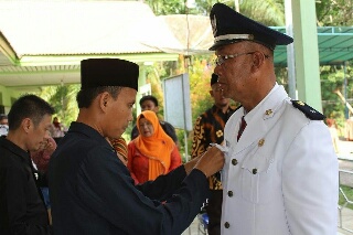 Kepala Desa Lambang Sari V Kecamatan Lirik Bapak H Nukman Asul, Tutup Usia 